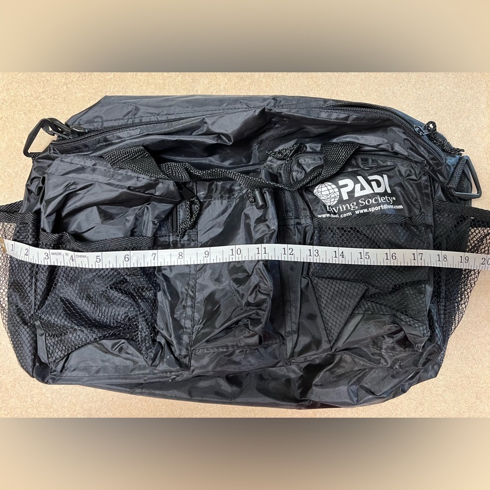 PADI Diving Society Black Dive Bag - Picture 3 of 4